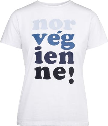Norvegienne T-Shirt - Xenon Blue - MAUD - T-skjorter & Topper - VILLOID.no