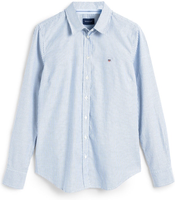 Stretch Oxford banker shirt - Light blue - GANT - Bluser & Skjorter - VILLOID.no