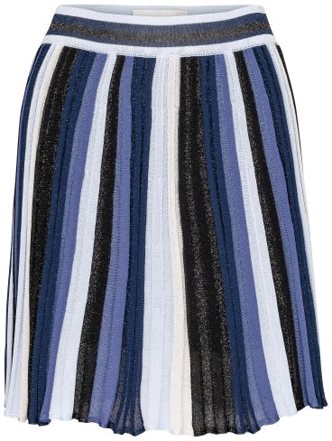 Pleated Skirt - Xenon Blue - MAUD - Skjørt - VILLOID.no