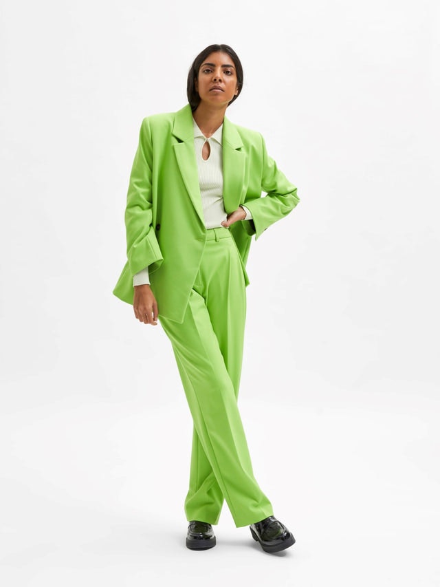 River Relaxed Blazer - Greenery