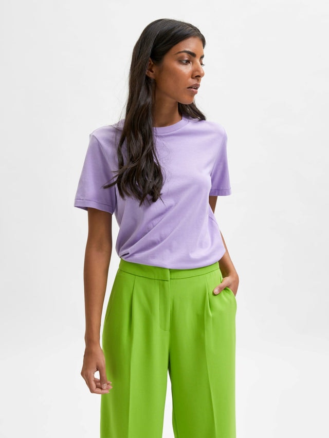 My Perfect SS Tee - Violet Tulip