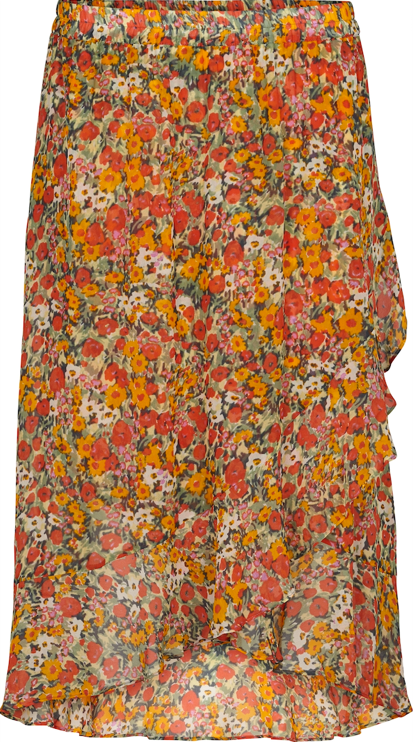Bloom Skirt - Blazing Orange - Second Female - Skjørt - VILLOID.no