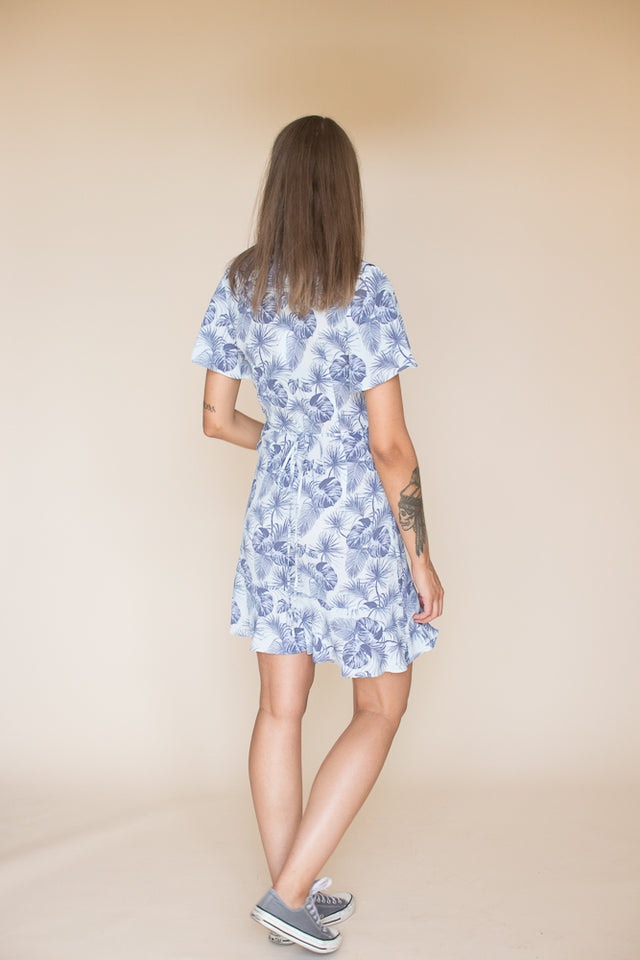 Print Floral Wrap Dress - Skyway - Creative Collective - Kjoler - VILLOID.no