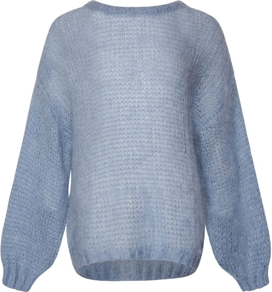 Delta Knit Sweater - Light Blue