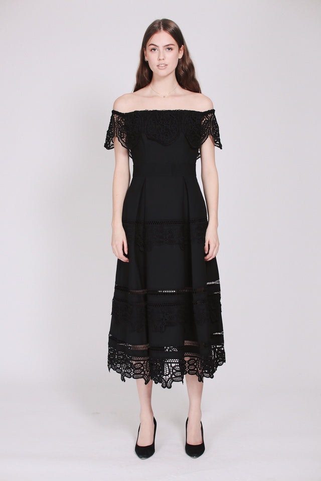 Othelia dress - Black - By Malina - Kjoler - VILLOID.no