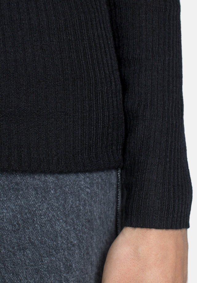 Wool Long Sleeve - Black - Pierre Robert x Jenny Skavlan - Gensere - VILLOID.no